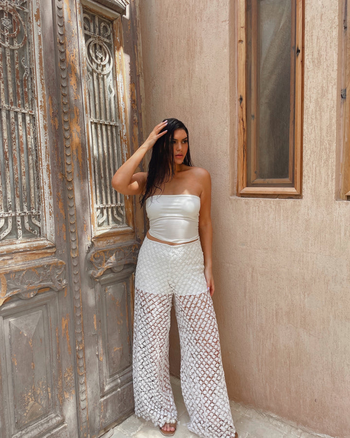 Guipure Pants