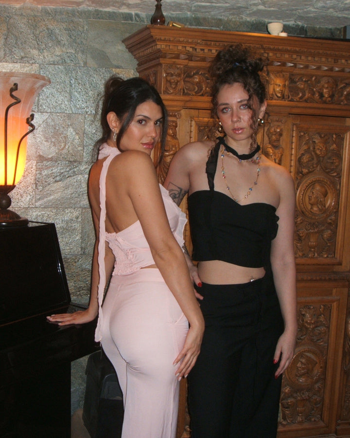 Ruffle Charm Crop Top