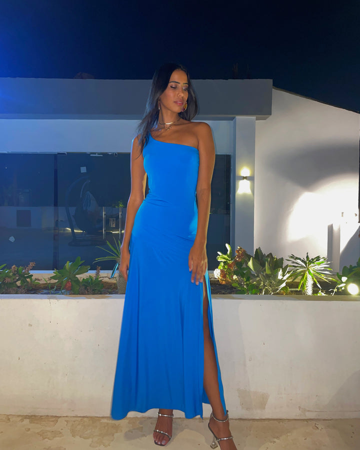 Maxi Asymmetric Dress