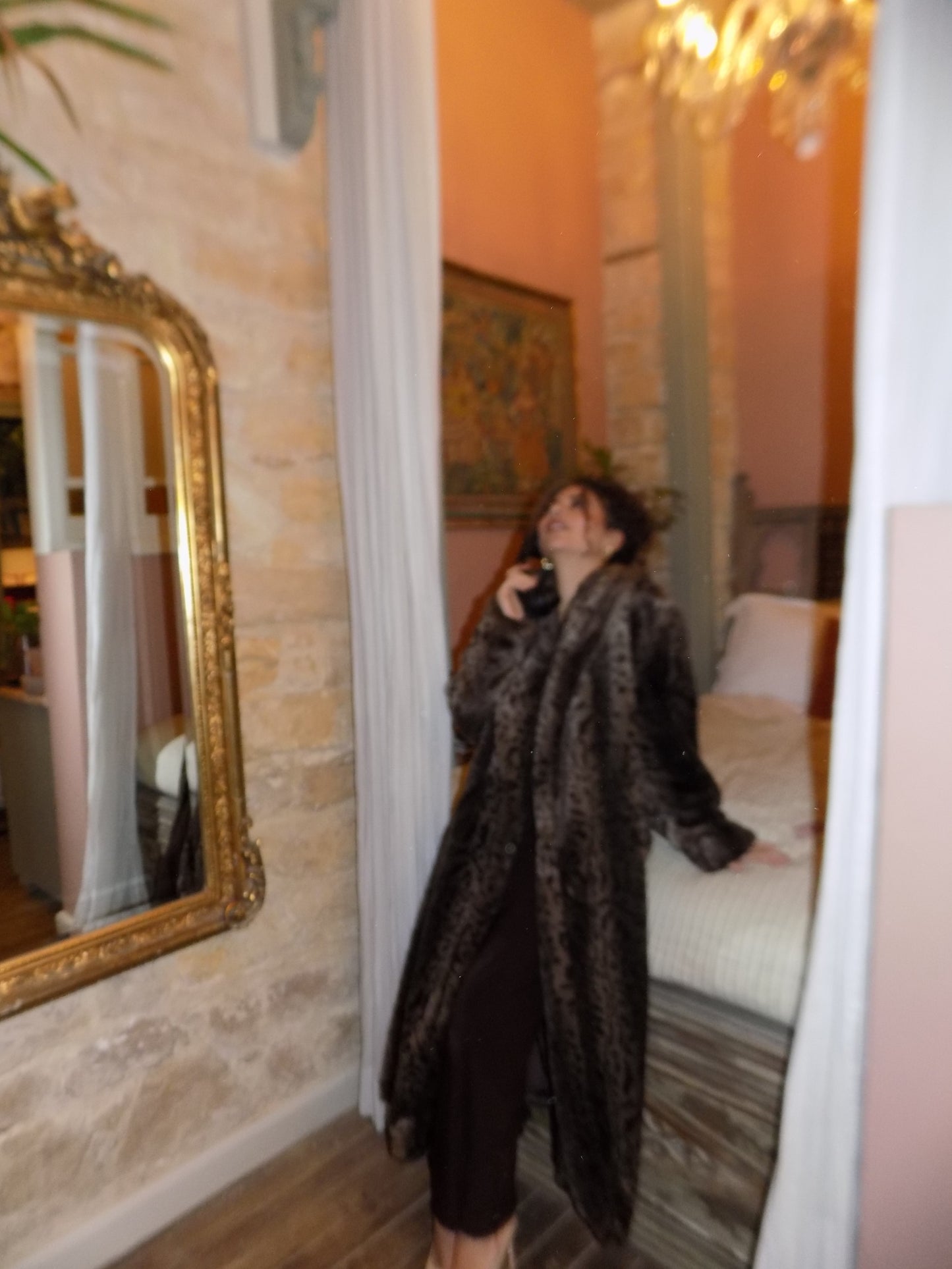 Leopard Fur Coat