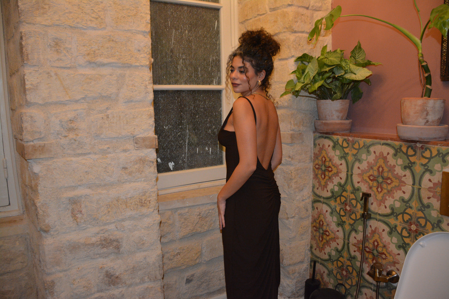 Backless Dress