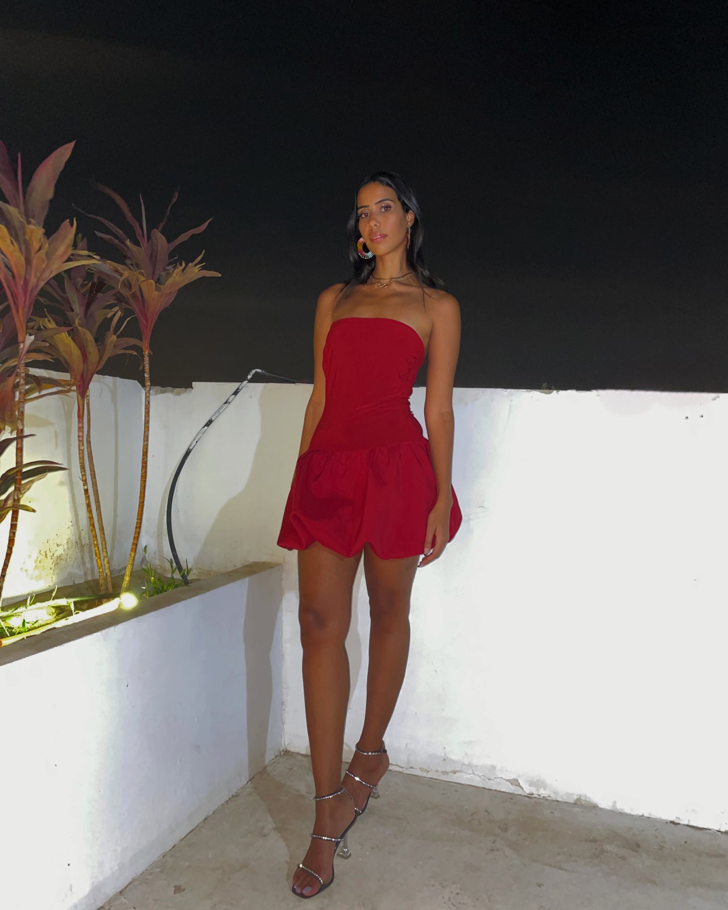 Mini Puffed Dress