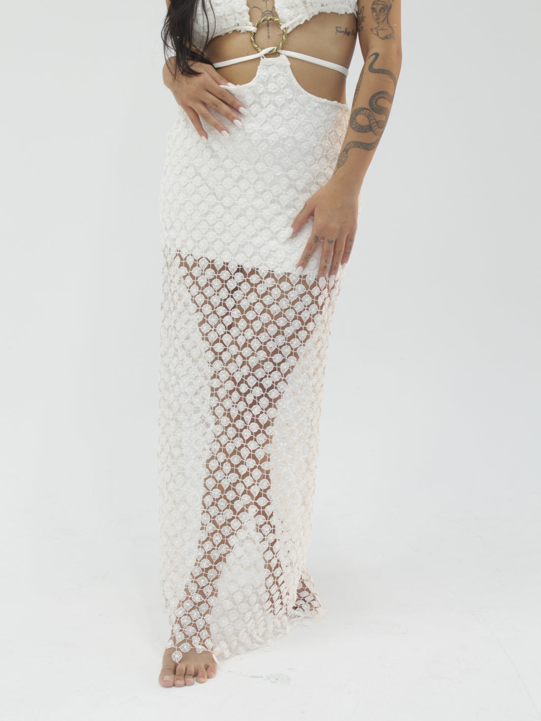 White Mirage Dress