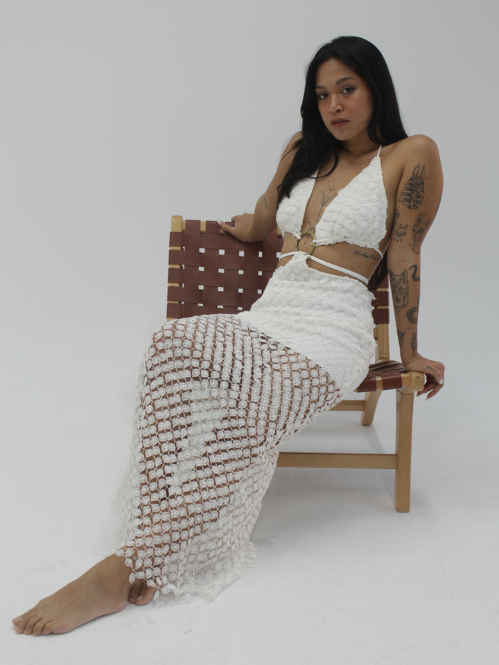 White Mirage Dress