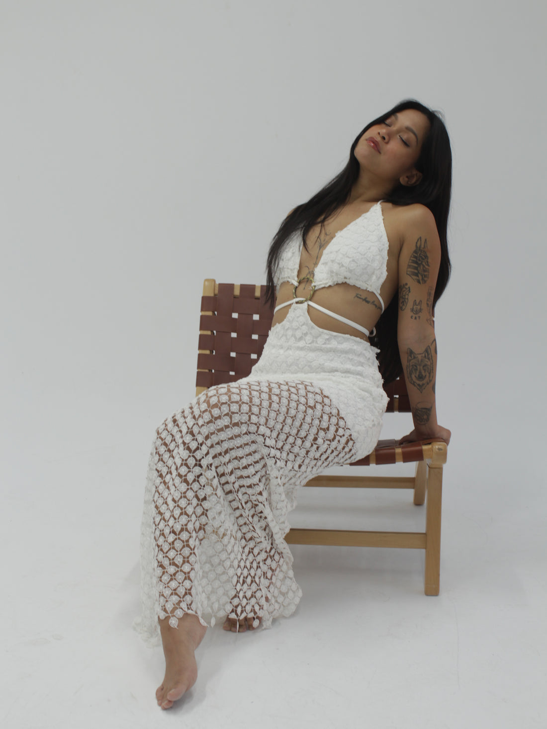 White Mirage Dress