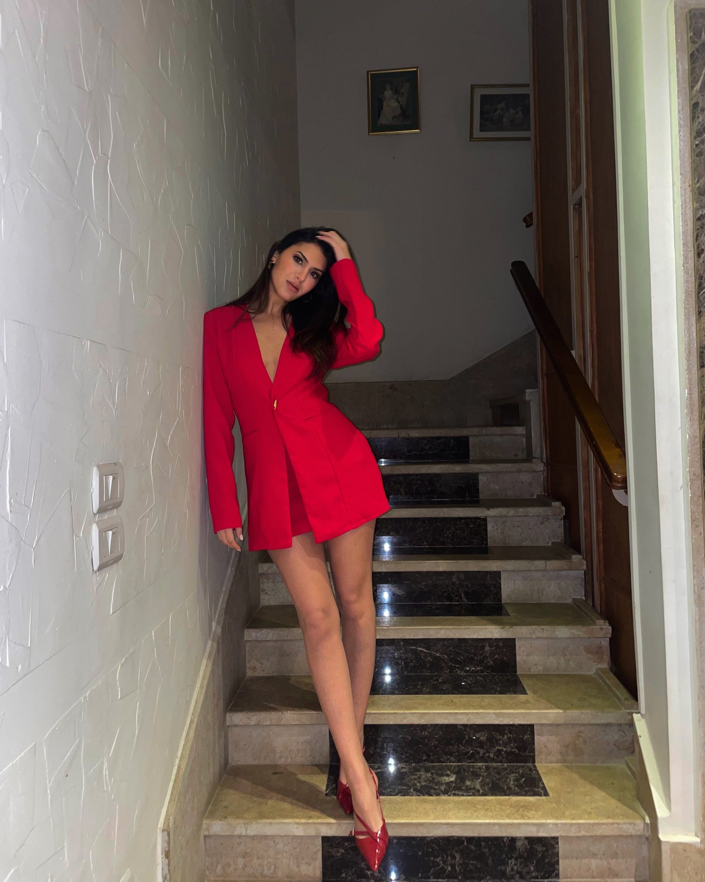 Red Skort