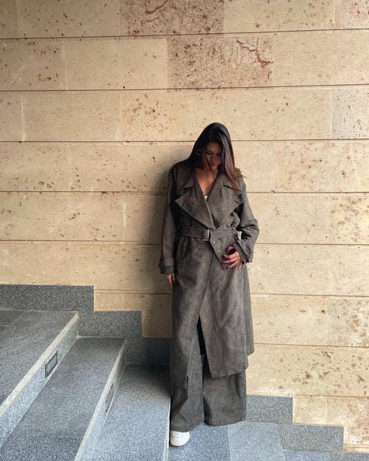 Suede Coat