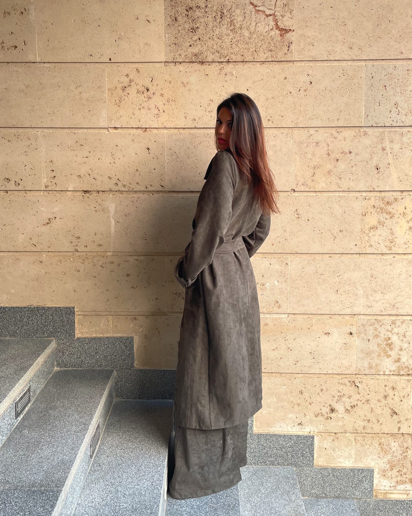 Suede Coat