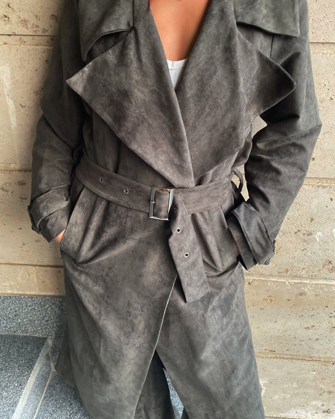 Suede Coat