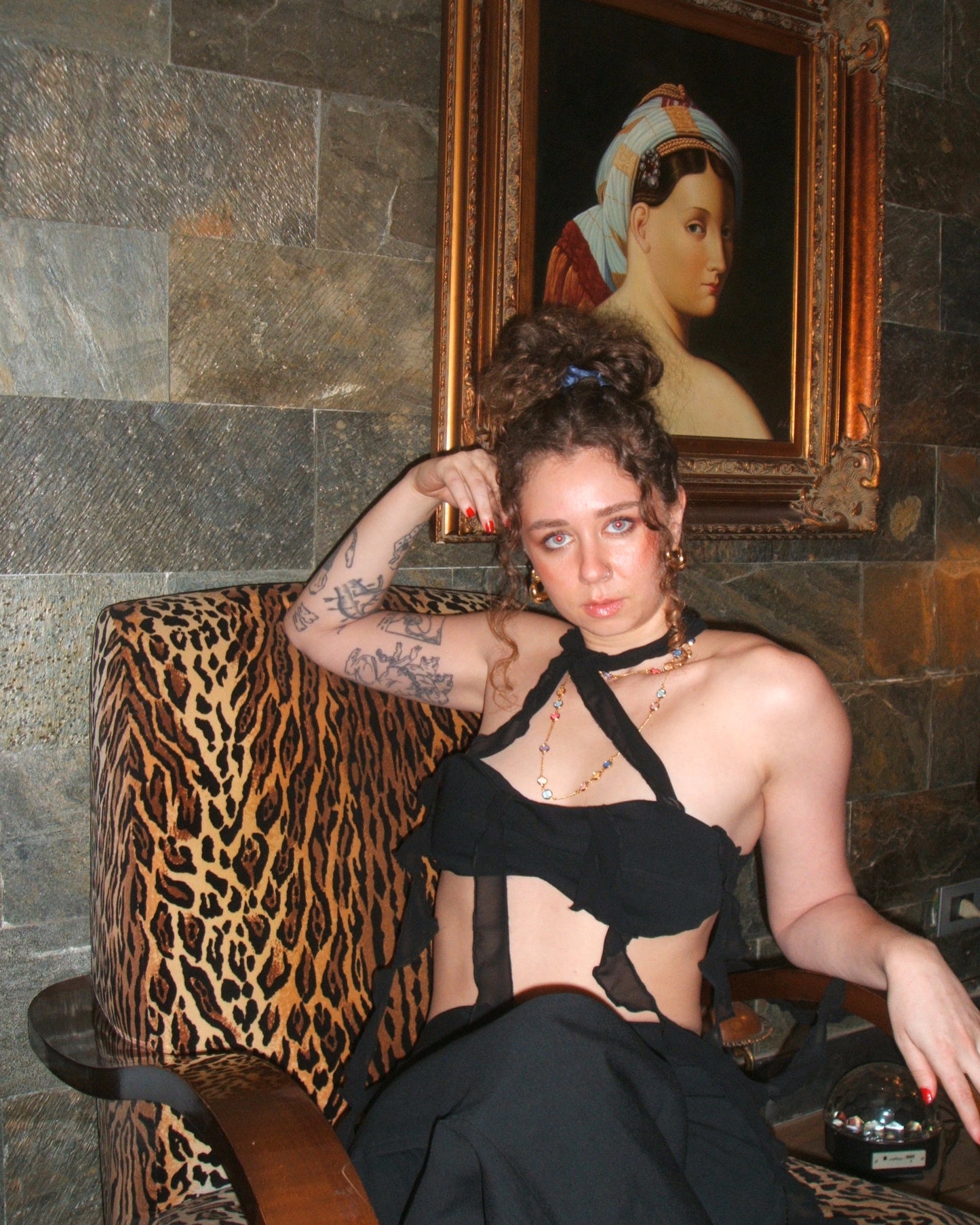 Jellyfish Top in Black