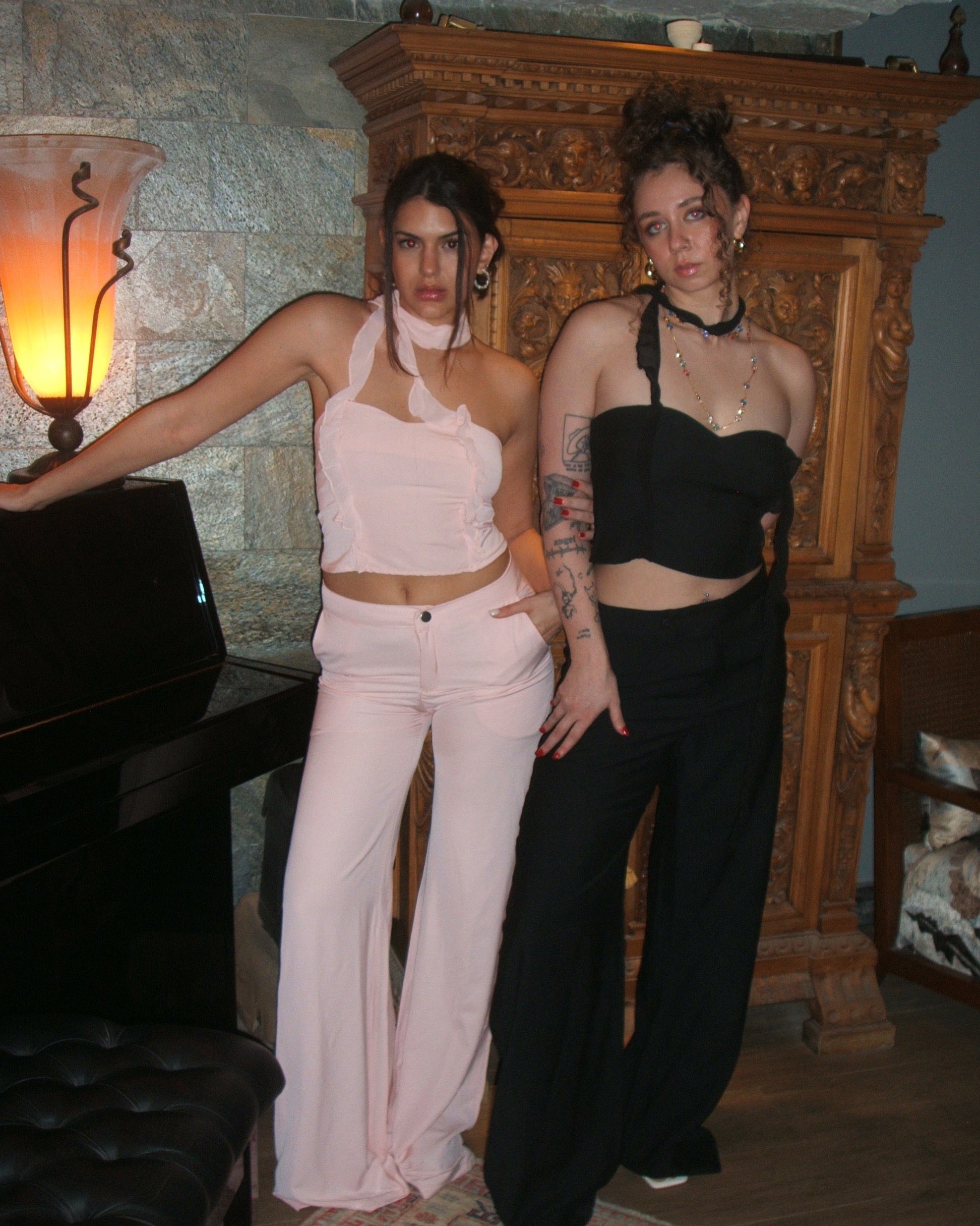 Ruffle Charm Crop Top