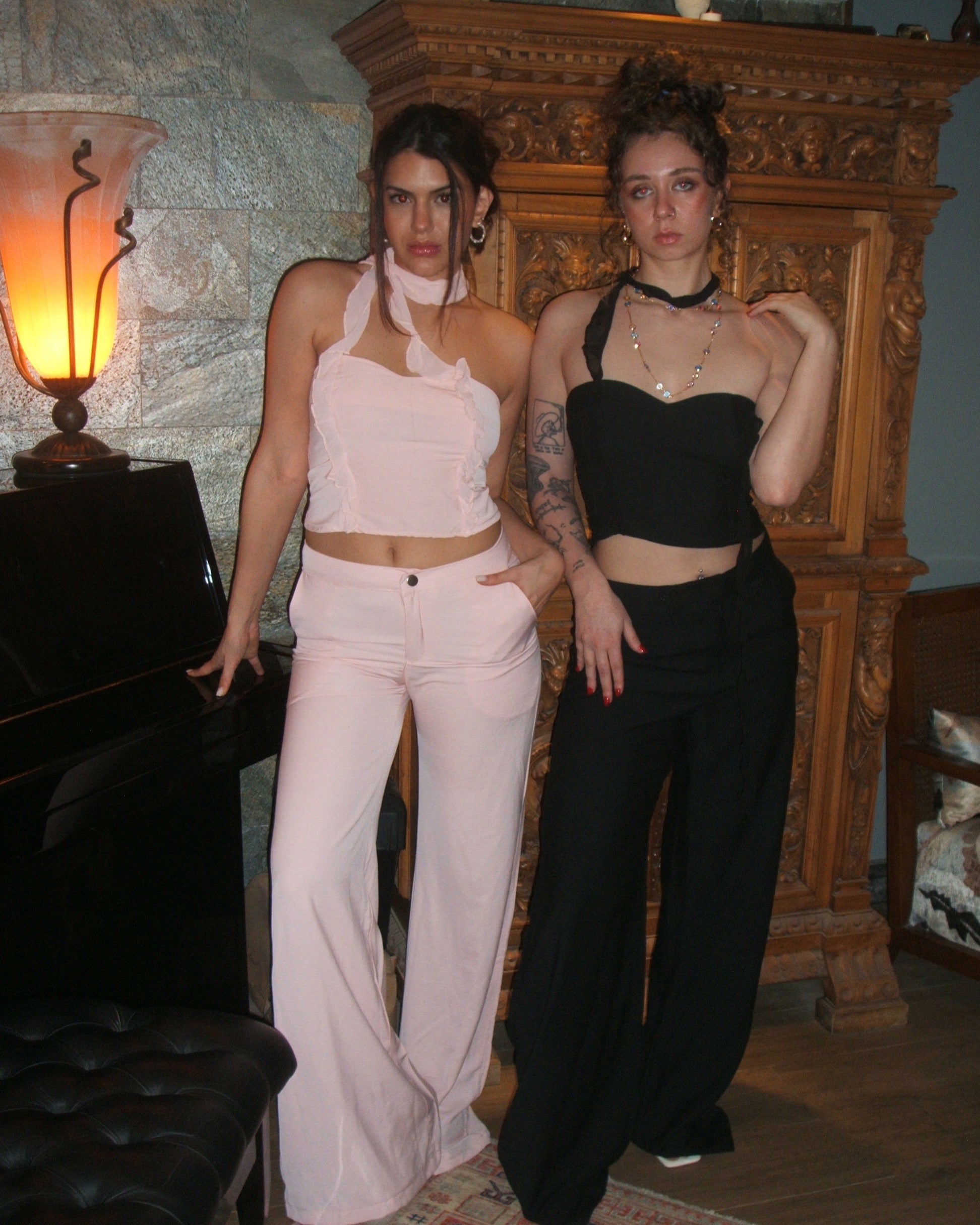 Ruffle Charm Crop Top