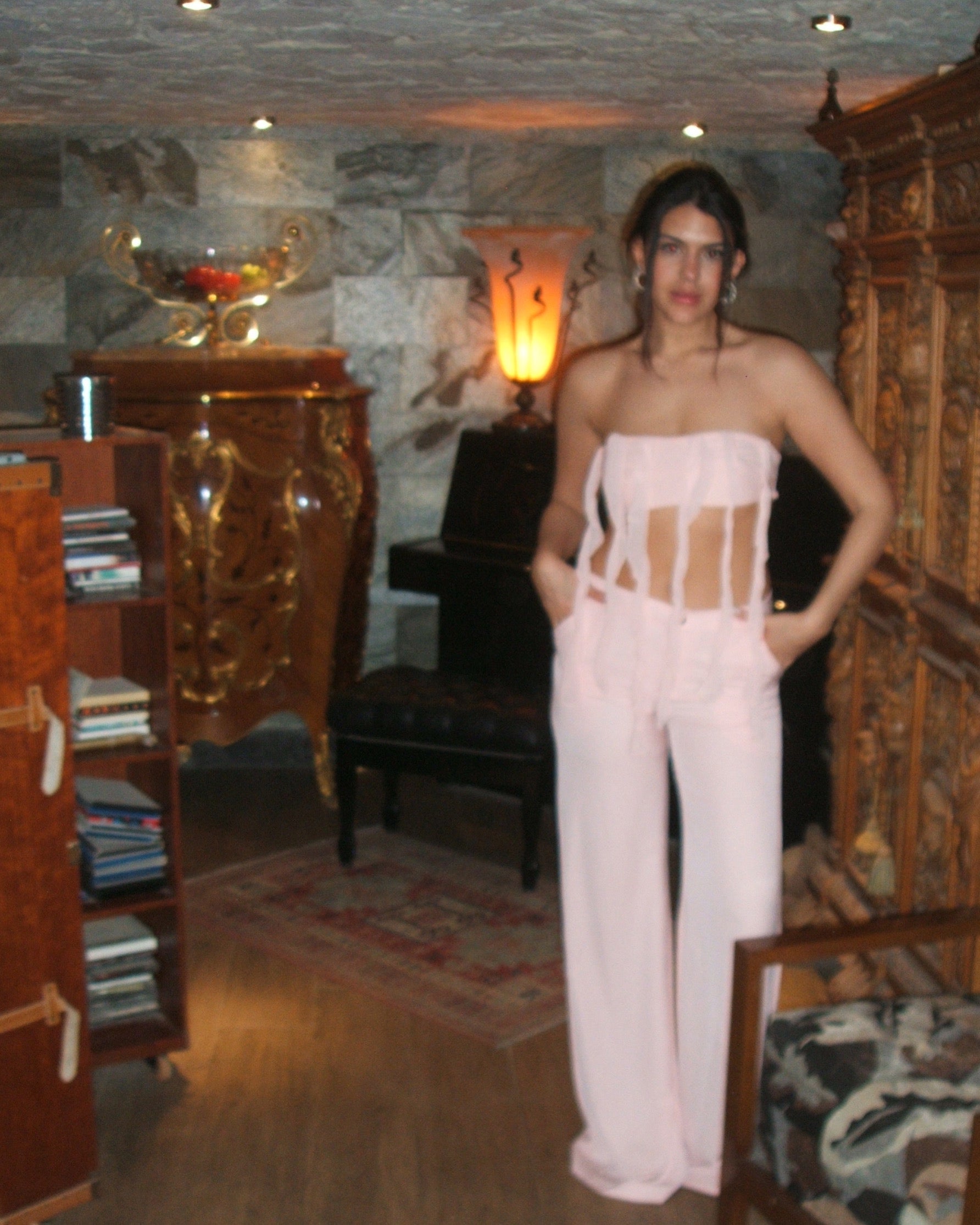 Jellyfish Top in Pink