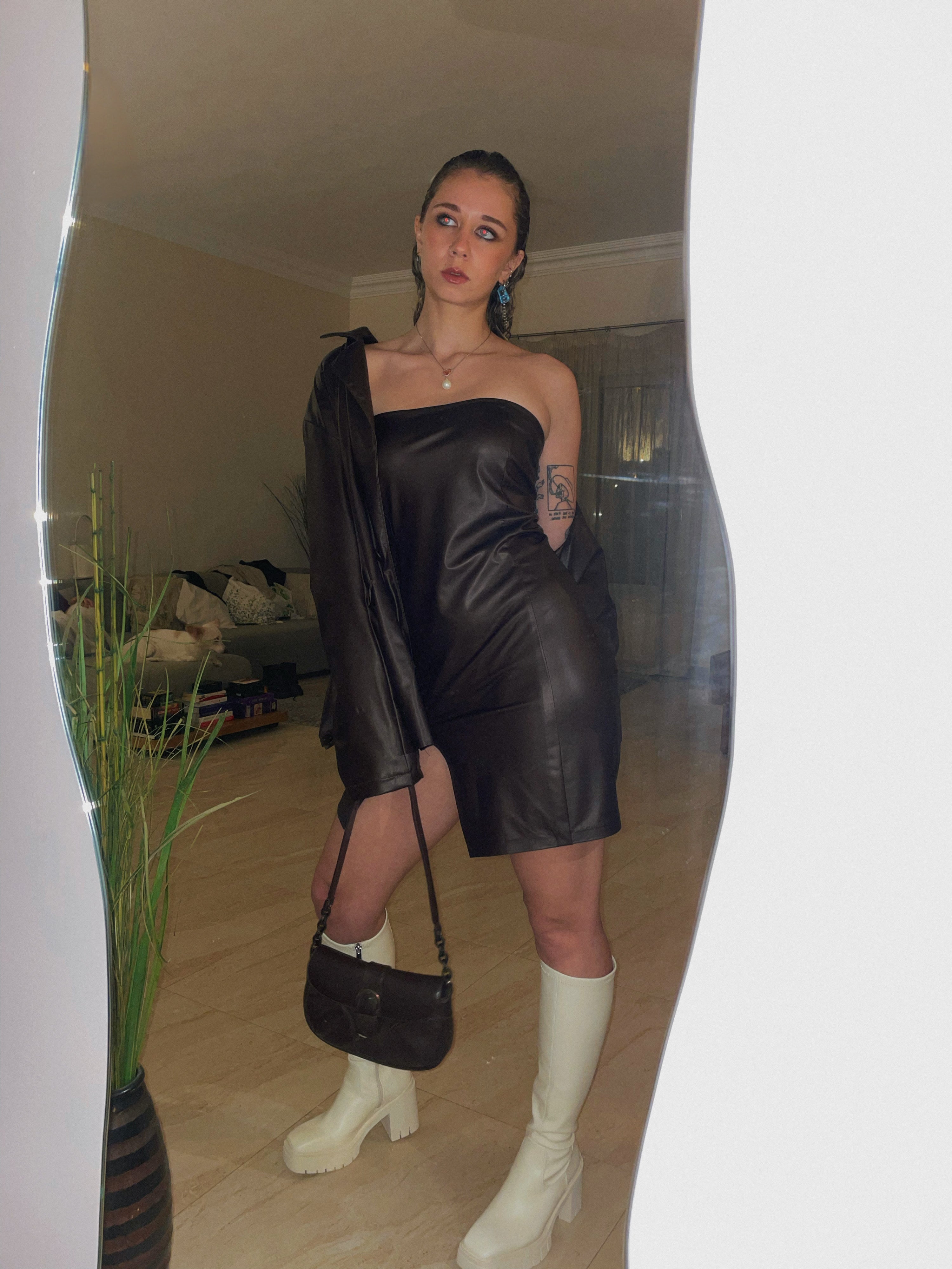 Strapless Mini Dress