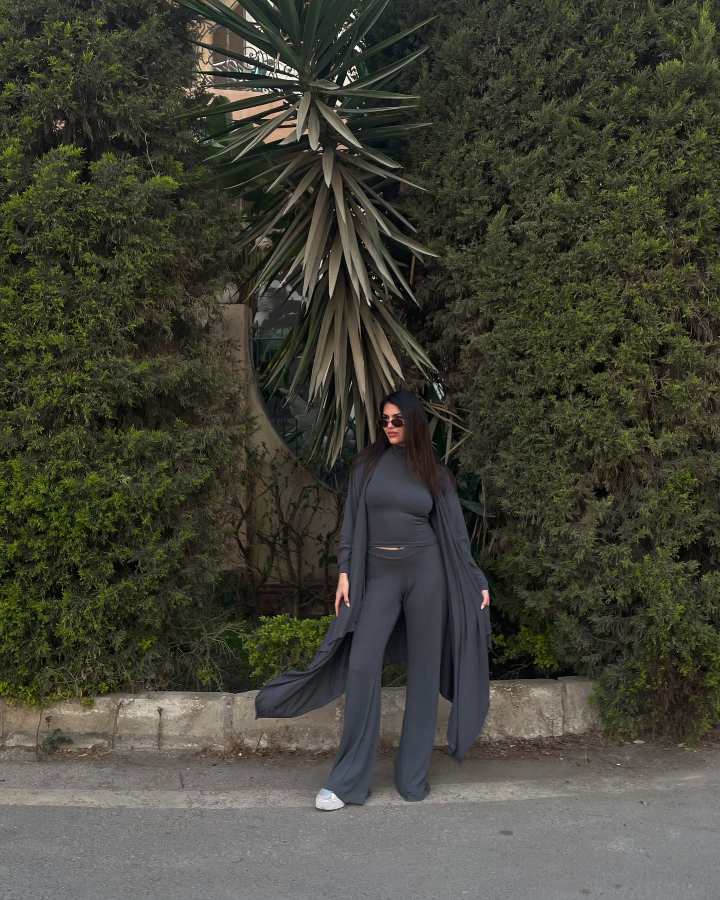 Wool Turtleneck Top