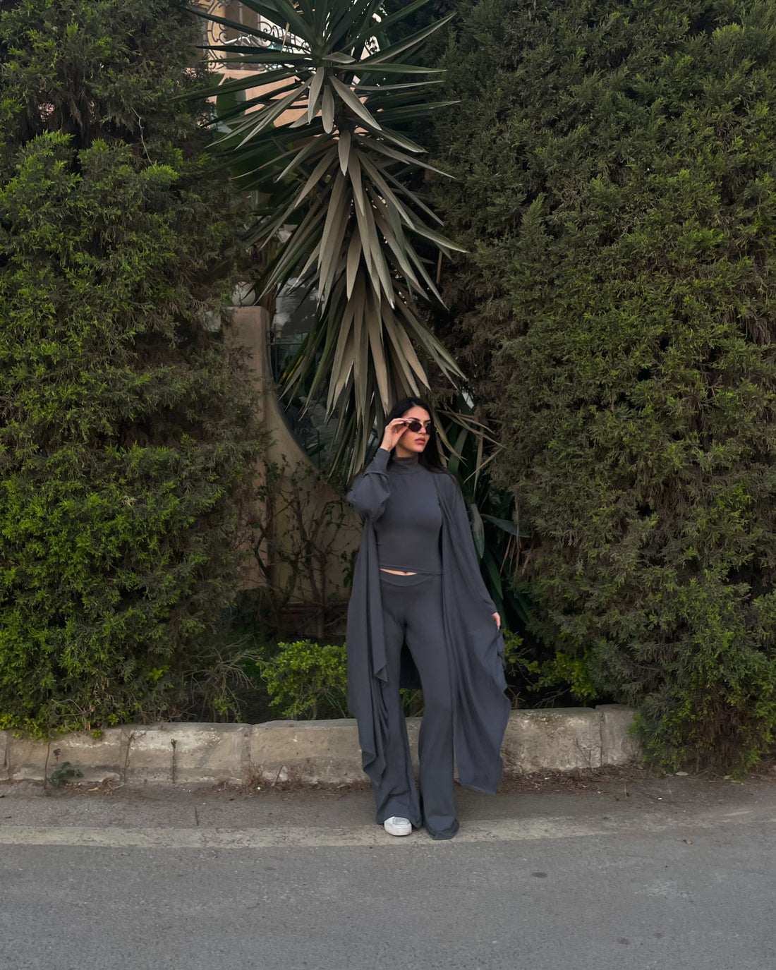 Wool Turtleneck Top